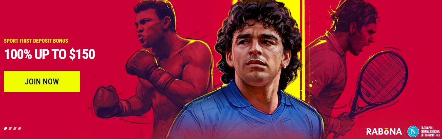 Rabona Casino Üdvözlő bónusz